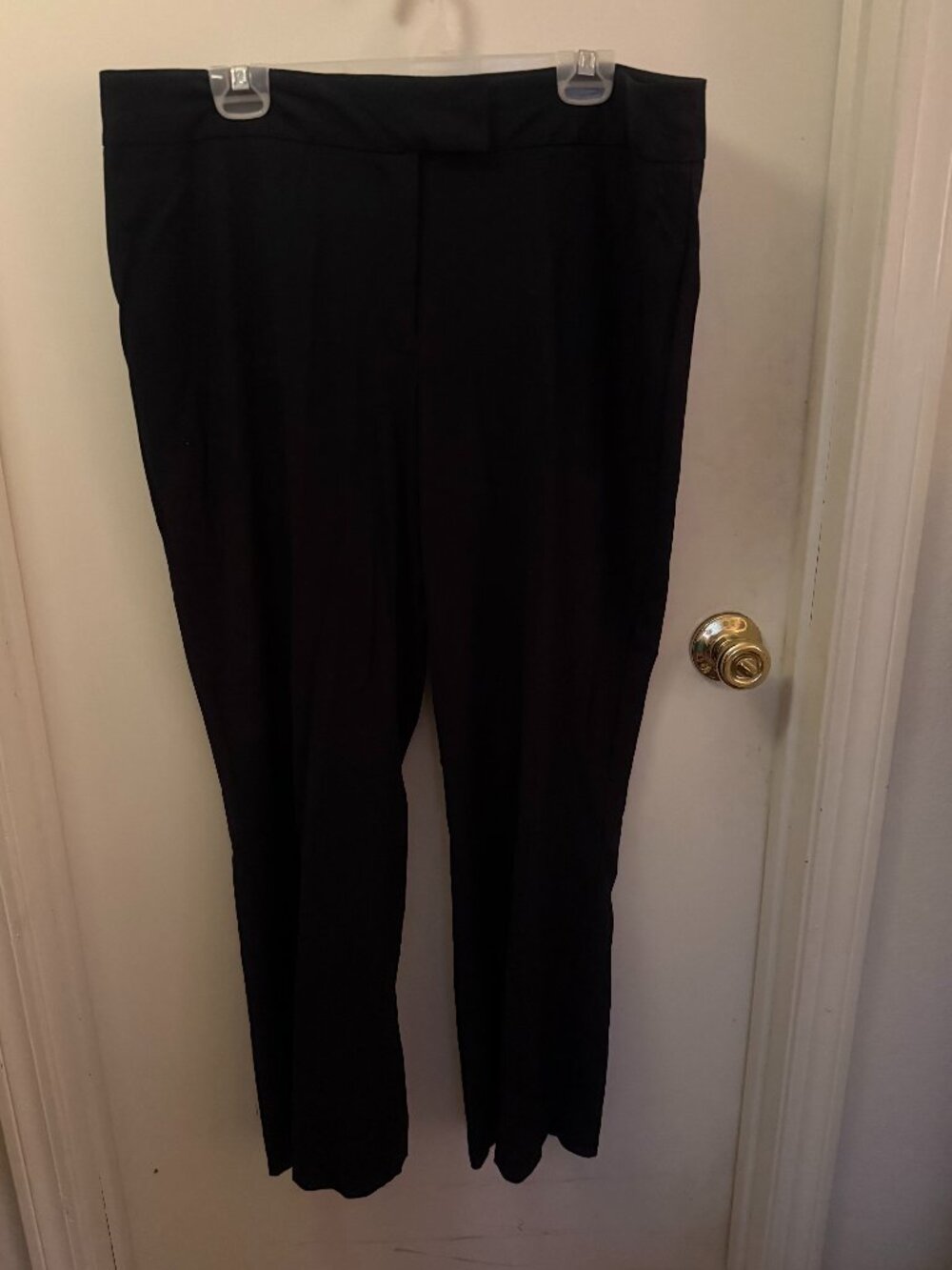 George Petite Black Pants W 18